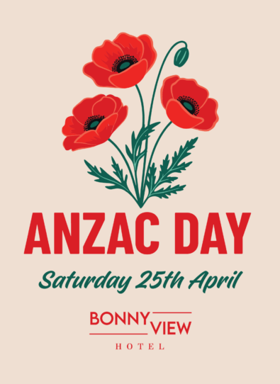 Anzac Day at Bonny View Hotel