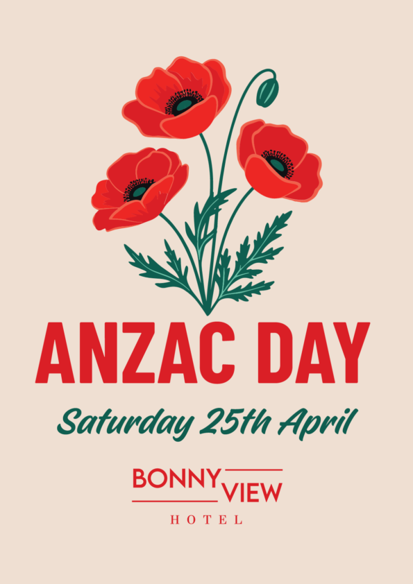 Anzac Day at Bonny View Hotel